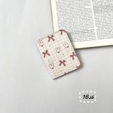 جاکارتی جیبی دخترانه و یونیسکس 2| چرم مصنوعی فانتزی | ۶ جای کارت | ابعاد ۱۰×۷